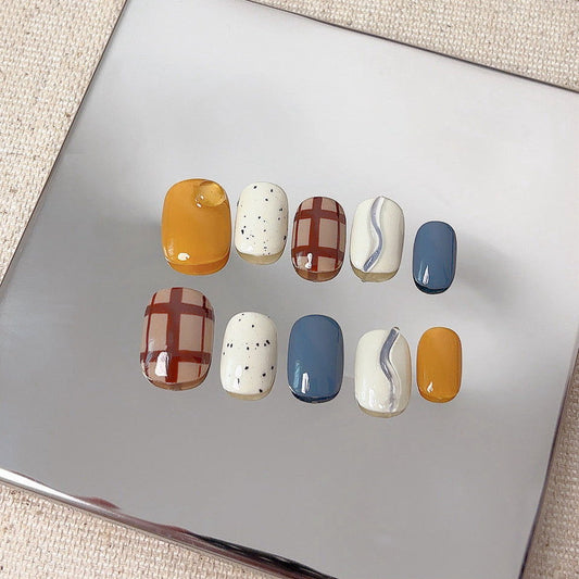 Cozy Plaid Layers - PressOn Perfection