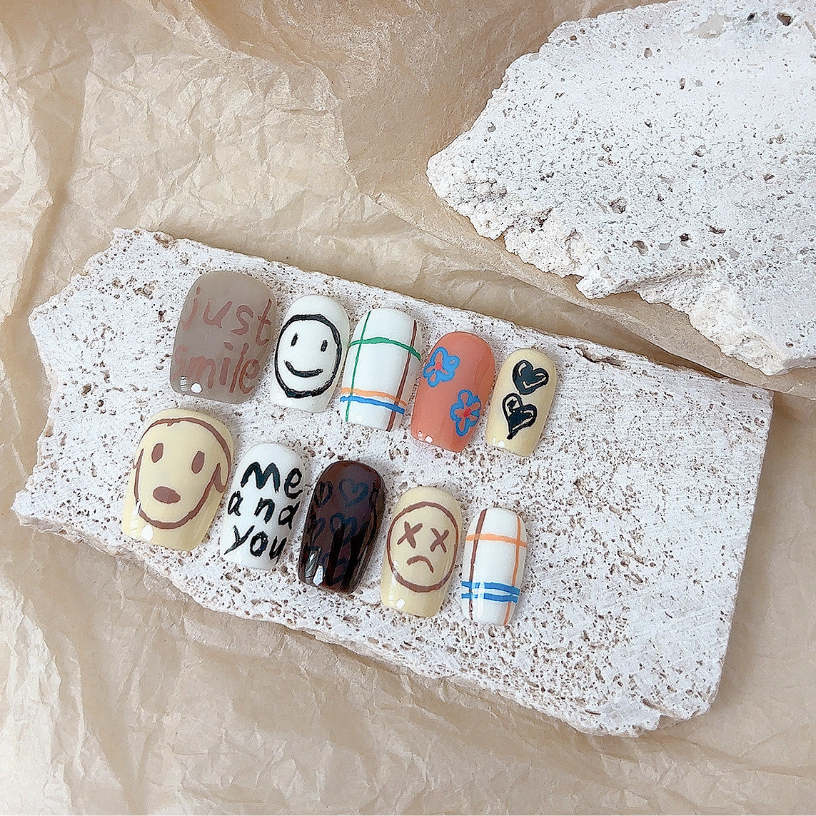 Mood Board Whimsy - PressOn Perfection
