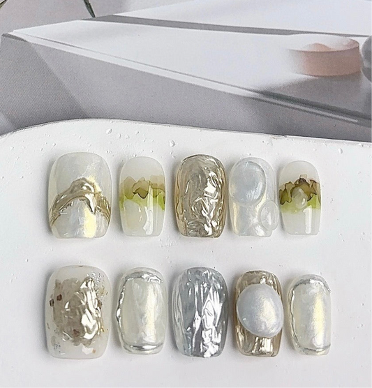 Ethereal Elegance - PressOn Perfection