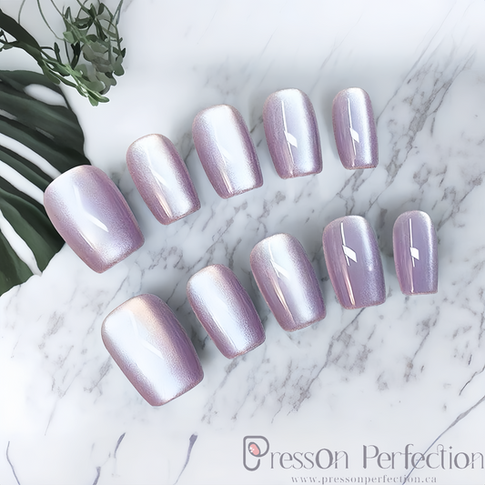Iridescent Allure - PressOn Perfection