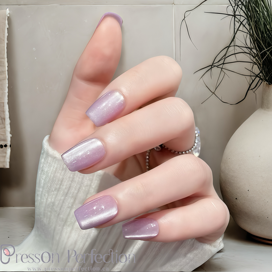 Iridescent Allure - PressOn Perfection