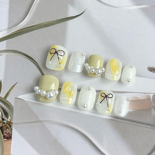 Sunshine Pearls - PressOn Perfection